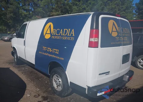 2015 Chevrolet Express 2500 Work Van from USA, damaged, VIN 1GCWGFCF1F1157466